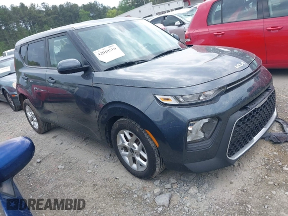 2022 Kia Soul X-Line with VIN KNDJ23AU7N7824576, listed as a IAAI auction lot 42010516 with 43,438 mi miles and . Bid and sale history available at DreamBid. Image 1.