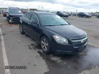 2012 Chevrolet Malibu 1LT with VIN 1G1ZC5E01CF381453, listed as a IAAI auction lot 42130929 with 157,721 mi miles and . Bid and sale history available at DreamBid. Image 1.