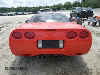 2003 Chevrolet Corvette Z06 with VIN 1G1YY12S335131407, listed as a Copart auction lot 65224744 with 125,589 mi miles and Salvage Title. Bid and sale history available at carsss.com. Image 6.