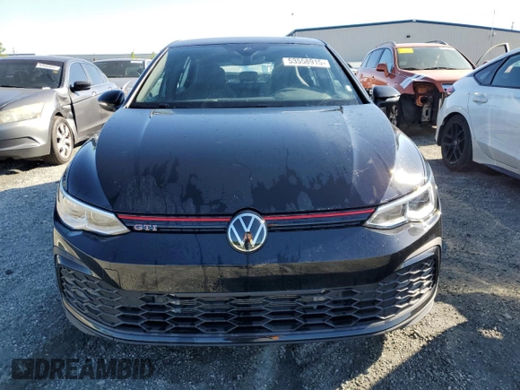 2024 Volkswagen Golf GTI S with VIN WVWGA7CD1RW214699, listed as a Copart auction lot 53558915 with 11,435 mi miles and Clean Title. Bid and sale history available at carsss.com. Image 5.