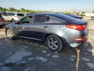 2015 Kia Optima LX z VIN 5XXGM4A71FG413543, wystawiony jako Copart lot #53517554 z przebiegiem 70 454 mil mil oraz Czysty tytuł • Clean title. Historia ofert i sprzedaży dostępna na DreamBid. Obrazek 2.