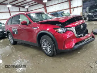 2025 Mazda CX-90 Preferred with VIN JM3KKBHD6S1204067, listed as a Copart auction lot 44991865 with 5,104 mi miles and Salvage title. Bid and sale history available at DreamBid. Image 4.