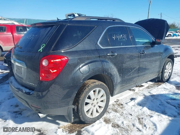 2011 Chevrolet Equinox LT w/1LT with VIN 2CNFLDE52B6242467, listed as a IAAI auction lot 41409711 with 171,006 mi miles. Bid and sale history available at carsss.com. Image 4.