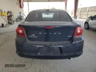 2013 Dodge Avenger SXT with VIN 1C3CDZCB3DN661912, listed as a Copart auction lot 55504475 with 131,151 mi miles and Salvage title. Bid and sale history available at DreamBid. Image 6.