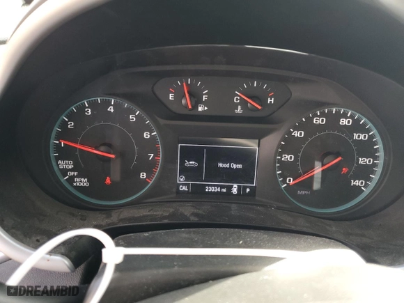 2024 Chevrolet Malibu RS with VIN 1G1ZG5ST2RF105097, listed as a Copart auction lot 45215575 with 23,034 mi miles and Salvage Title. Bid and sale history available at carsss.com. Image 9.