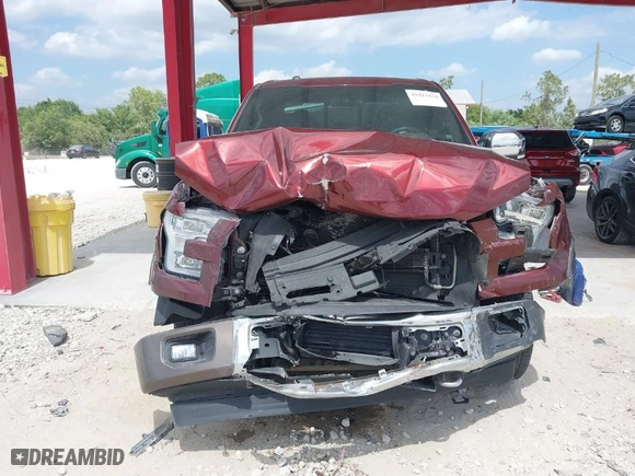2017 Ford F-150 XL with VIN 1FTEW1EG5HFA48487, listed as a IAAI auction lot 41913934 with 92,620 mi miles. Bid and sale history available at carsss.com. Image 6.