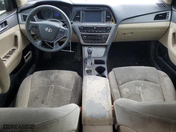 2016 Hyundai Sonata 2.4L SE with VIN 5NPE24AF0GH260650, listed as a Copart auction lot 50460935 with 201,135 mi miles and Clean Title. Bid and sale history available at carsss.com. Image 8.
