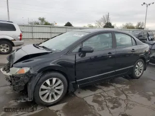 2010 Honda Civic Sdn EX with VIN 19XFA1F83AE072796, listed as a Copart auction lot 51430095 with 162,098 mi miles and Salvage Title. Bid and sale history available at carsss.com. Image 1.
