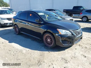 2013 Nissan Sentra SR with VIN 3N1AB7AP5DL731442, listed as a IAAI auction lot 41627604 with 127,648 mi miles. Bid and sale history available at carsss.com. Image 1.