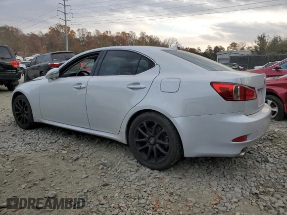 2011 Lexus IS 350 with VIN JTHBE5C2XB5027862, listed as a Copart auction lot 79698834 with 141,462 mi miles and Salvage Title. Bid and sale history available at carsss.com. Image 2.