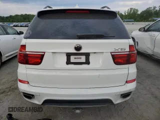 2012 BMW X5 50i with VIN 5UXZV8C57CL425425, listed as a Copart auction lot 55846475 with 70,960 mi miles and Salvage title. Bid and sale history available at DreamBid. Image 6.