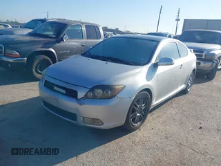 2008 Scion tC Spec with VIN JTKDE167280242922, listed as a IAAI auction lot 41872367 with 167,702 mi miles. Bid and sale history available at carsss.com. Image 2.