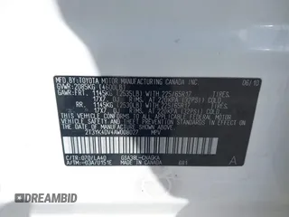 2010 Toyota RAV4 Limited z VIN 2T3YK4DV4AW008027, wystawiony jako IAAI lot #41738663 z przebiegiem 222 173 mil mil oraz . Historia ofert i sprzedaży dostępna na DreamBid. Obrazek 9.