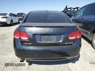 2007 Lexus GS 350 with VIN JTHBE96S370024891, listed as a Copart auction lot 72979714 with 195,460 mi miles and Salvage Title. Bid and sale history available at carsss.com. Image 6.