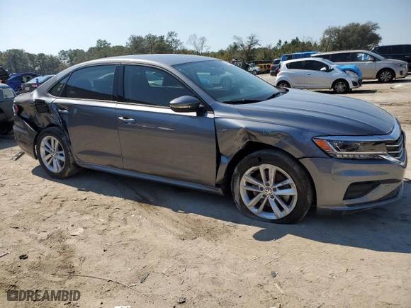 2021 Volkswagen Passat 2.0T S with VIN 1VWAA7A36MC005496, listed as a Copart auction lot 46418085 with 30,880 mi miles and Non Repairable. Bid and sale history available at carsss.com. Image 4.