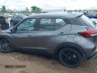 2023 Nissan Kicks SV with VIN 3N1CP5CV2PL488154, listed as a IAAI auction lot 42243416 with 36,535 mi miles and . Bid and sale history available at DreamBid. Image 14.