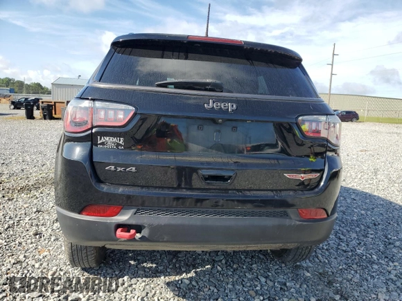 2020 Jeep Compass Trailhawk с VIN 3C4NJDDB1LT157064, выставлен на аукционе Copart как лот 61153015 с пробегом 86 879 миль миль и Списание • Salvage title. История ставок и продаж доступна на DreamBid. Изображение 6.