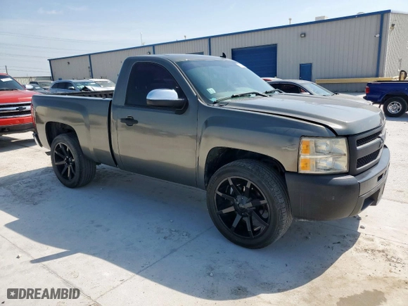 2011 Chevrolet Silverado 1500 Work Truck with VIN 1GCNCPEX8BZ315350, listed as a Copart auction lot 53569005 with 110,183 mi miles and Salvage Title. Bid and sale history available at carsss.com. Image 4.