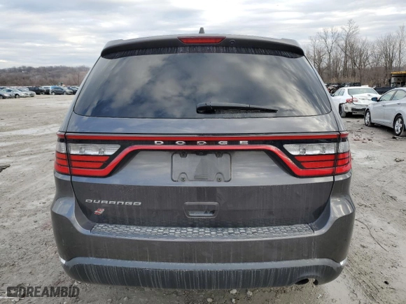 2018 Dodge Durango SXT with VIN 1C4RDJAGXJC143602, listed as a Copart auction lot 44319235 with 123,499 mi miles and Salvage Title. Bid and sale history available at carsss.com. Image 6.