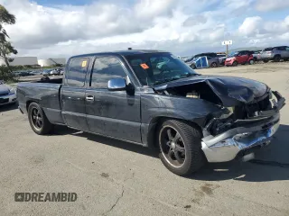 2001 Chevrolet Silverado 1500 with VIN 1GCEC19T81Z142836, listed as a Copart auction lot 49498445 with 337,498 mi miles and Salvage Title. Bid and sale history available at carsss.com. Image 4.