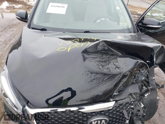 2018 Kia Sorento LX V6 with VIN 5XYPGDA5XJG419416, listed as a IAAI auction lot 41650650 with 95,897 mi miles. Bid and sale history available at carsss.com. Image 10.