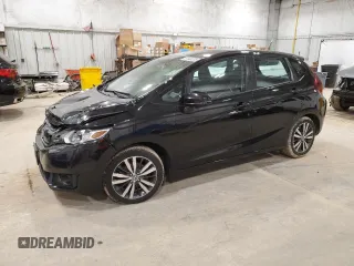 2015 Honda Fit EX-L with VIN 3HGGK5H85FM769889, listed as a Copart auction lot 51443235 with 91,483 mi miles and Clean Title. Bid and sale history available at DreamBid. Image 1.