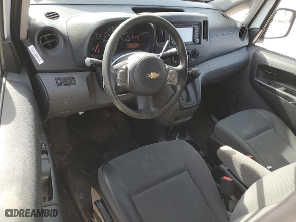 2015 Chevrolet City Express Cargo Van LT with VIN 3N63M0ZN7FK696130, listed as a Copart auction lot 84722344 with 27,421 mi miles and Salvage Title. Bid and sale history available at carsss.com. Image 8.