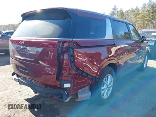 2024 Kia Carnival LX with VIN KNDNB4H39R6441013, listed as a IAAI auction lot 41669795 with 6,209 mi miles. Bid and sale history available at carsss.com. Image 4.