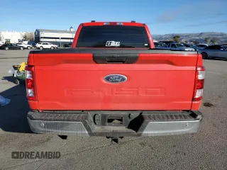 2021 Ford F-150 XL with VIN 1FTMF1C58MKE69537, listed as a Copart auction lot 41438195 with 51,701 mi miles and Salvage title. Bid and sale history available at DreamBid. Image 6.