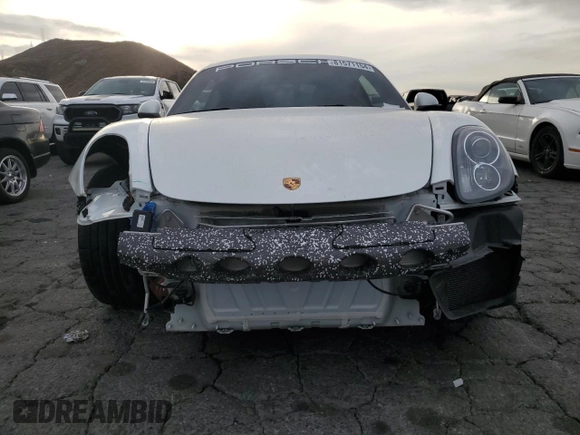 2015 Porsche 718 Cayman z VIN WP0AA2A8XFK164824, wystawiony jako Copart lot #81571154 z przebiegiem 26 535 mil mil oraz Szkoda całkowita • Salvage title. Historia ofert i sprzedaży dostępna na DreamBid. Obrazek 5.