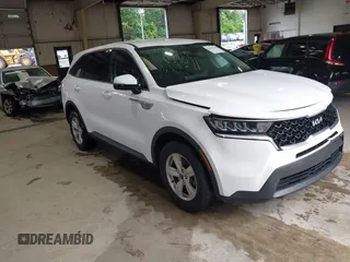 2022 Kia Sorento LX with VIN 5XYRG4LC1NG099252, listed as a IAAI auction lot 42649168 with 56,542 mi miles and . Bid and sale history available at DreamBid. Image 1.