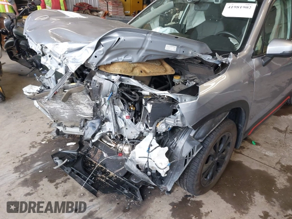 2019 Subaru Forester Sport with VIN JF2SKAPC6KH591322, listed as a IAAI auction lot 41981902 with 47,643 mi miles. Bid and sale history available at carsss.com. Image 6.