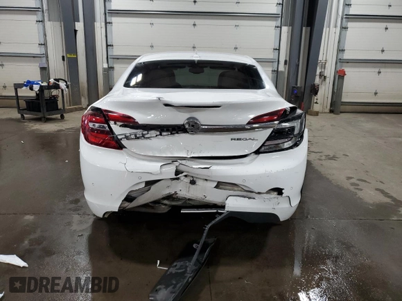 2014 Buick Regal Premium I with VIN 2G4GM5ER6E9241934, listed as a Copart auction lot 50411645 with 130,134 mi miles and Salvage title. Bid and sale history available at DreamBid. Image 6.