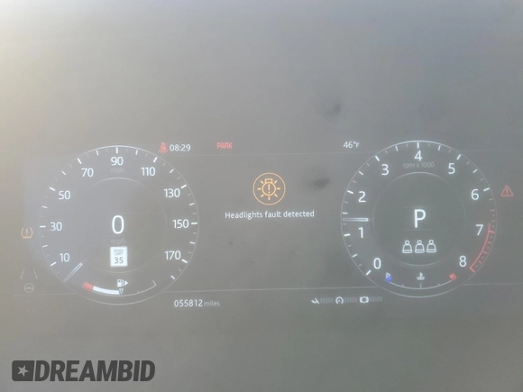 2021 Land Rover Range Rover z VIN SALGS5SE2MA424318, wystawiony jako Copart lot #82446844 z przebiegiem 55 812 mil mil oraz Szkoda całkowita • Salvage title. Historia ofert i sprzedaży dostępna na DreamBid. Obrazek 9.