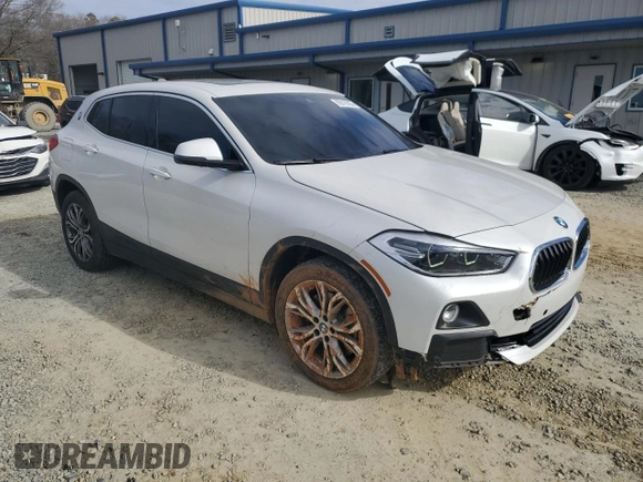 2020 BMW X2 sDrive28i with VIN WBXYH9C05L5N96129, listed as a Copart auction lot 89018595 with 45,226 mi miles and Salvage Title. Bid and sale history available at carsss.com. Image 4.