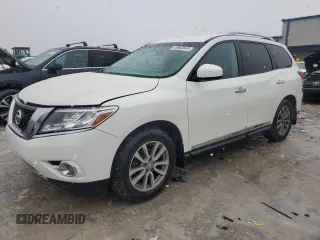 2016 Nissan Pathfinder Platinum with VIN 5N1AR2MM7GC631738, listed as a Copart auction lot 46903645 with 114,319 mi miles and Clean Title. Bid and sale history available at carsss.com. Image 1.