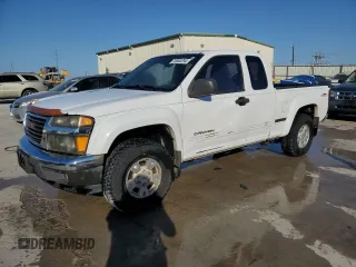 2004 GMC Canyon SLE Z71 with VIN 1GTDS196648166961, listed as a Copart auction lot 76952294 with 189,796 mi miles and Salvage Title. Bid and sale history available at carsss.com. Image 1.
