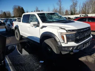2024 Ford F-150 Raptor with VIN 1FTFW1RG1RFA22551, listed as a Copart auction lot 41604745 with 5,474 mi miles and Salvage Title. Bid and sale history available at DreamBid. Image 4.