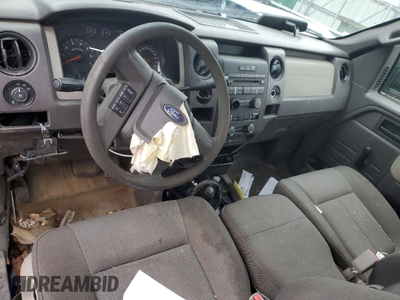 2009 Ford F-150 XL with VIN 1FTRF14WX9KB51584, listed as a Copart auction lot 65973012 with 169,766 mi miles and Salvage title. Bid and sale history available at DreamBid. Image 8.