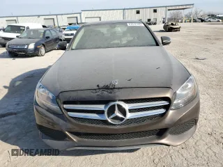 2017 Mercedes-Benz C 300 with VIN 55SWF4KB9HU228024, listed as a Copart auction lot 47616745 with 93,930 mi miles and Salvage Title. Bid and sale history available at carsss.com. Image 5.