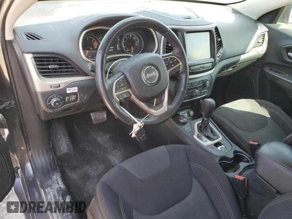 2016 Jeep Cherokee Latitude with VIN 1C4PJMCB6GW123499, listed as a Copart auction lot 54106735 with 155,267 mi miles and Salvage Title. Bid and sale history available at carsss.com. Image 8.