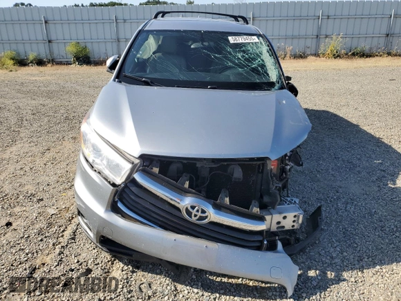 2014 Toyota Highlander LE z VIN 5TDBKRFHXES008602, wystawiony jako Copart lot #58779455 z przebiegiem 182 203 mil mil oraz Szkoda całkowita • Salvage title. Historia ofert i sprzedaży dostępna na DreamBid. Obrazek 5.