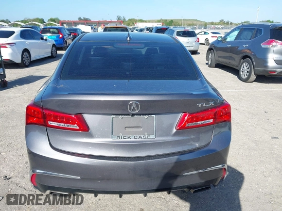 2020 Acura TLX w/Technology Pkg with VIN 19UUB2F45LA003302, listed as a IAAI auction lot 41738499 with 51,835 mi miles. Bid and sale history available at carsss.com. Image 16.