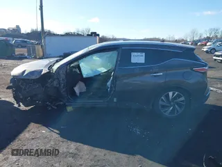 2015 Nissan Murano SL with VIN 5N1AZ2MH7FN207837, listed as a IAAI auction lot 41649300 with 228,418 mi miles and . Bid and sale history available at DreamBid. Image 14.