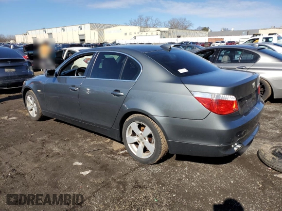 2006 BMW 5 Series 530xi with VIN WBANF73516CU19452, listed as a Copart auction lot 47118735 with 146,502 mi miles and Salvage Title. Bid and sale history available at DreamBid. Image 2.