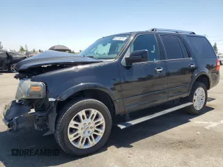 2012 Ford Expedition Limited z VIN 1FMJU2A58CEF39600, wystawiony jako Copart lot #63713575 z przebiegiem 101 946 mil mil oraz Szkoda całkowita • Salvage title. Historia ofert i sprzedaży dostępna na DreamBid. Obrazek 1.