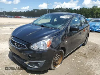 2017 Mitsubishi Mirage ES with VIN ML32A3HJ7HH011386, listed as a Copart auction lot 61141245 with 99,119 mi miles and Salvage title. Bid and sale history available at DreamBid. Image 1.