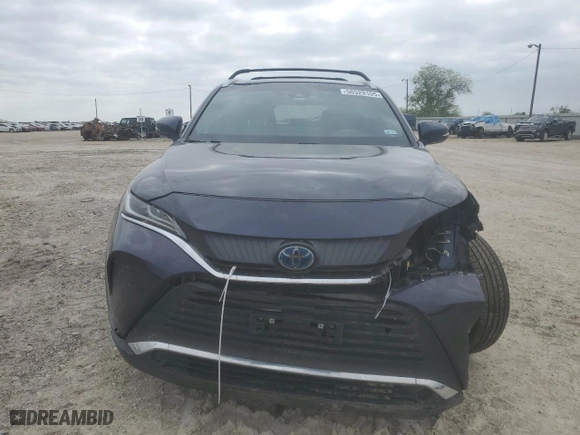 2021 Toyota Venza LE with VIN JTEAAAAH8MJ049177, listed as a Copart auction lot 50529155 with 51,822 mi miles and Salvage Title. Bid and sale history available at carsss.com. Image 5.
