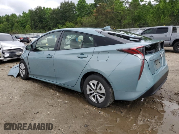 2017 Toyota Prius Two z VIN JTDKBRFU9H3566248, wystawiony jako Copart lot #56851065 z przebiegiem 66 409 mil mil oraz Szkoda całkowita • Salvage title. Historia ofert i sprzedaży dostępna na DreamBid. Obrazek 2.