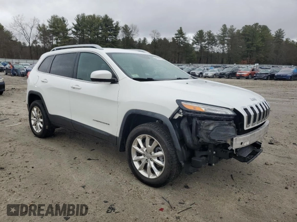 2016 Jeep Cherokee Limited with VIN 1C4PJMDS5GW205965, listed as a Copart auction lot 49147175 with 105,803 mi miles and Salvage title. Bid and sale history available at DreamBid. Image 4.